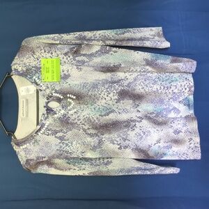 Alfred Dunner Long Sleeve Top